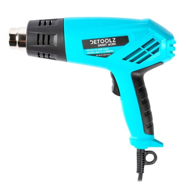 Pistol cu aer cald DeToolz DZ-SE145 2000W, 2 trepte